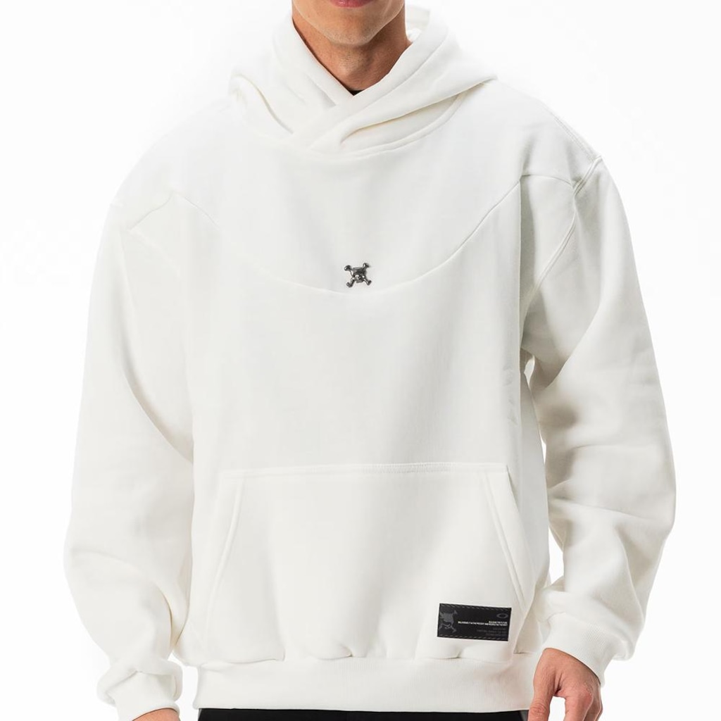 Moletom Oakley Canguru Skull Pin WT26 Masculino