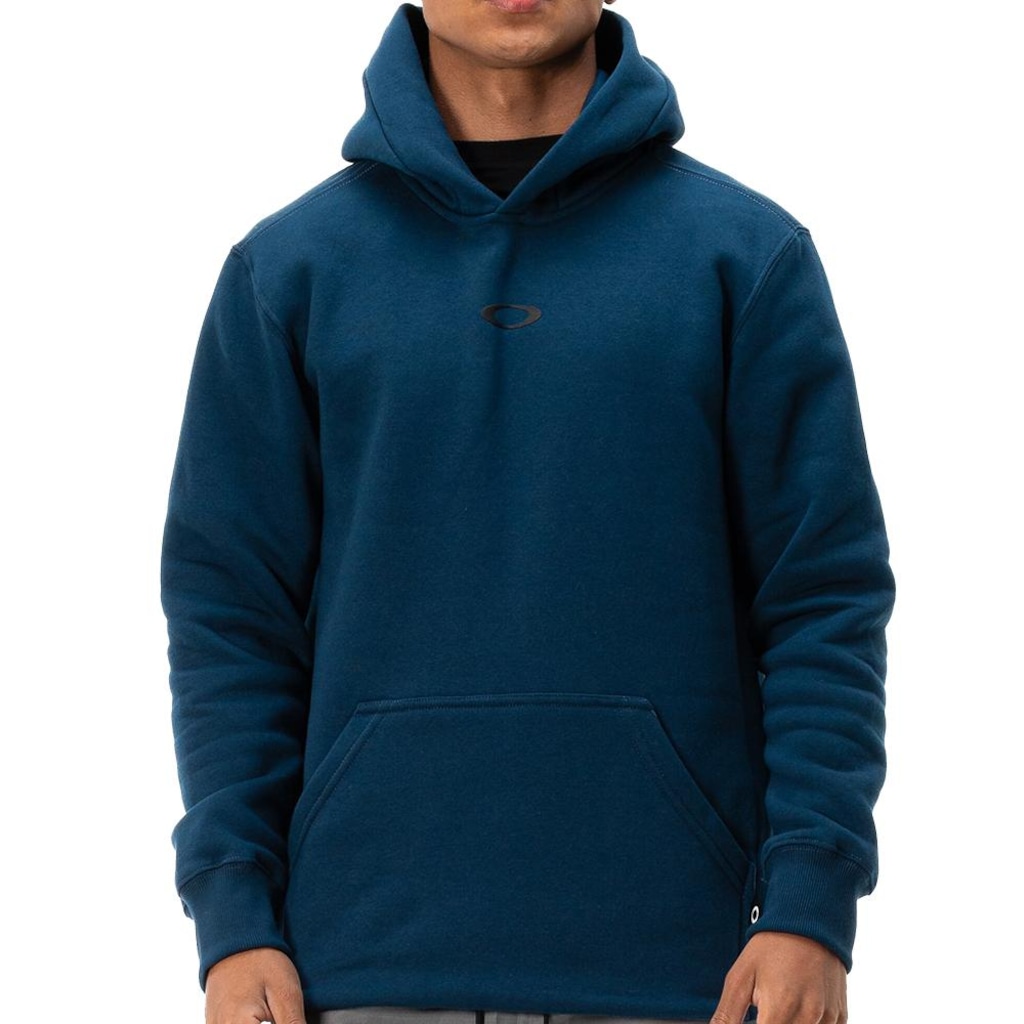 Moletom Oakley Canguru Double Ellipse WT26 Abyss Masculino