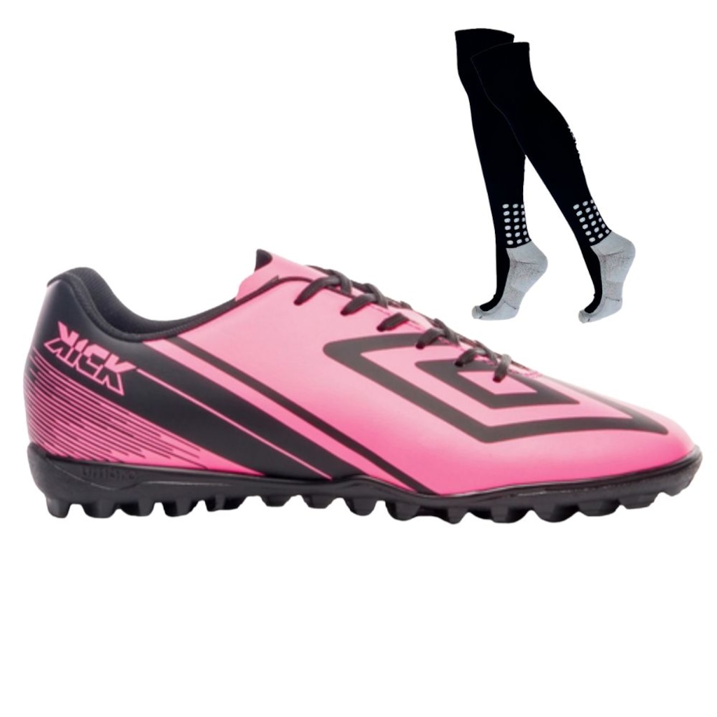 Kit Chuteira Society Umbro Kick e Meião - Masculino