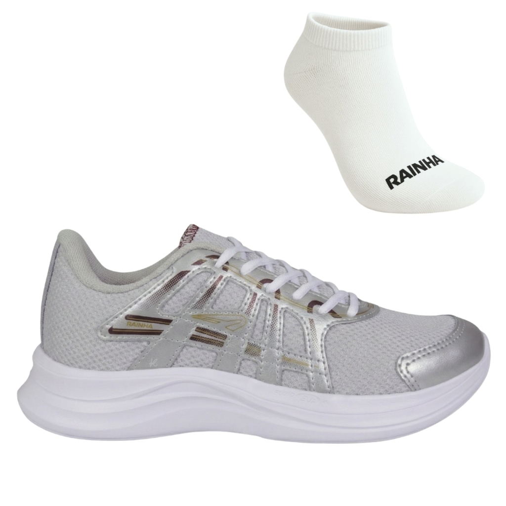 Kit Tênis Rainha Comet e Meia - Unissex
