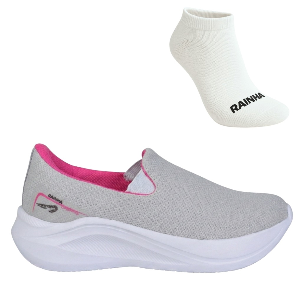 Kit Tênis Rainha Dream V E Meia - Feminino