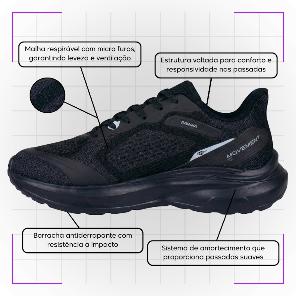 Imagem 5 do produto Kit Tênis Rainha Play V E Meia - Masculino