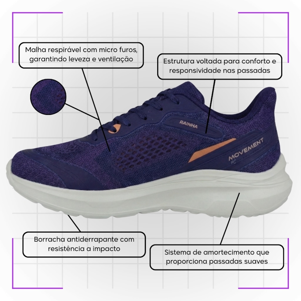 Imagem 5 do produto Kit Tênis Rainha Play V E Meia - Masculino