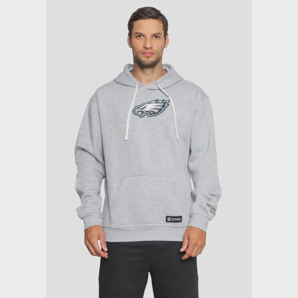 Moletom NFL Canguru Philadelphia Eagles Masculino