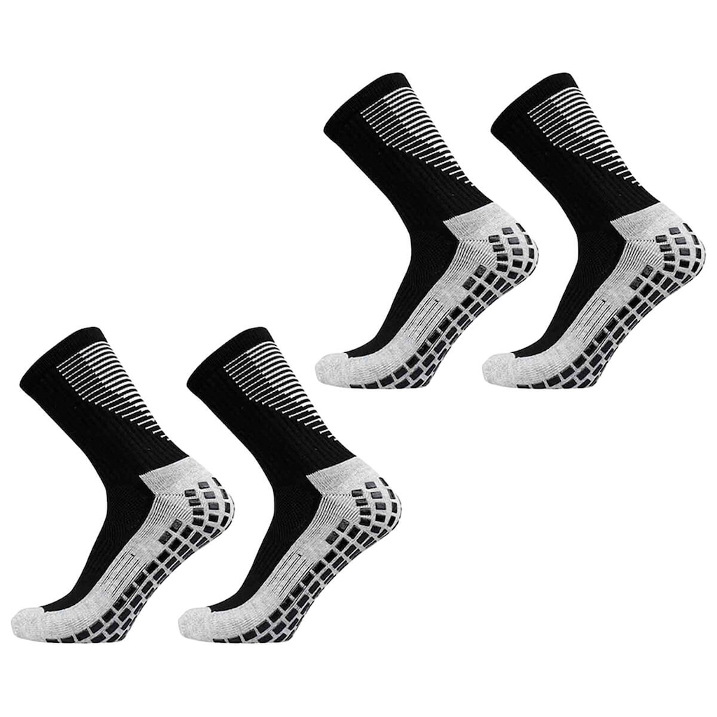 Kit 2 Pares de Meia Antiderrapante MBFit Esportiva