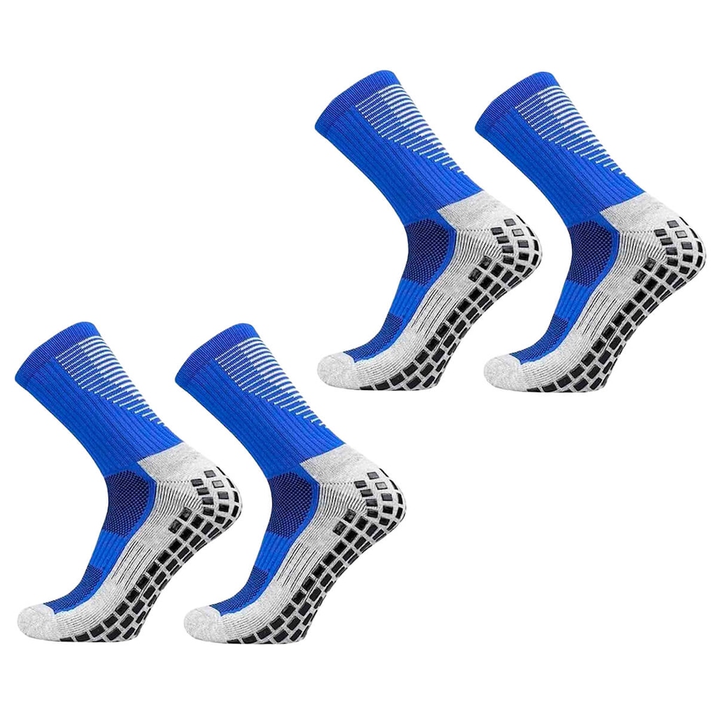 Kit 2 Pares de Meia Antiderrapante MBFit Esportiva