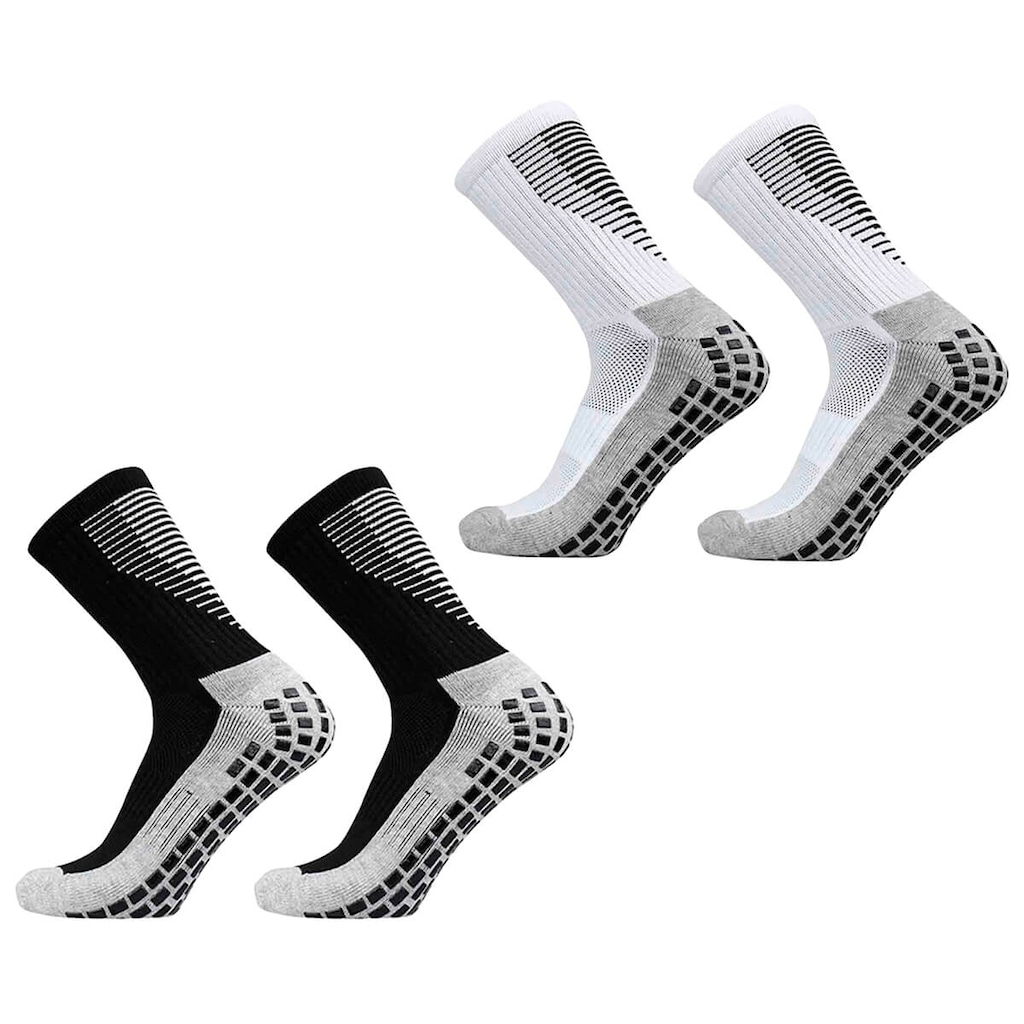 Kit 2 Pares de Meia Antiderrapante MBFit Esportiva - Foto 1