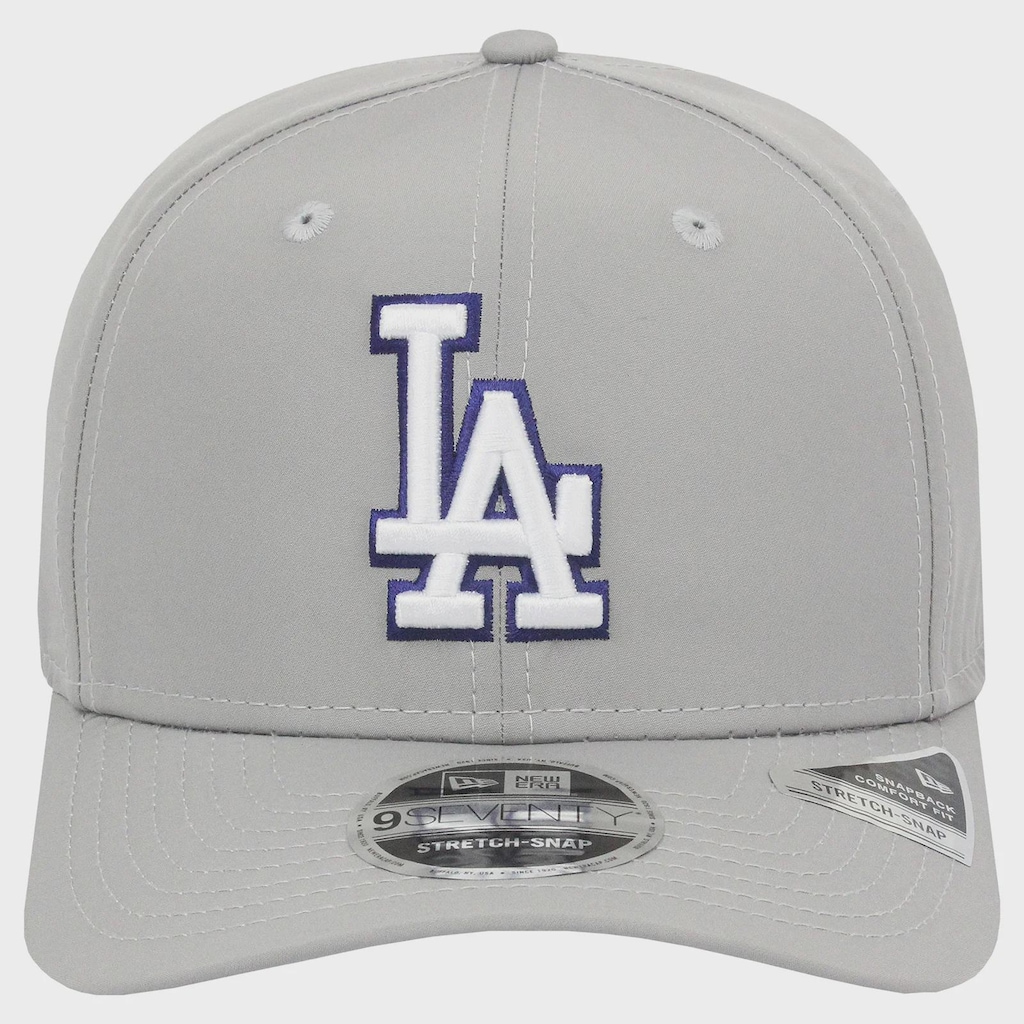 Imagem 2 do produto Boné Unissex New Era 9Seventy Los Angeles Dodgers Grey Aba Curva