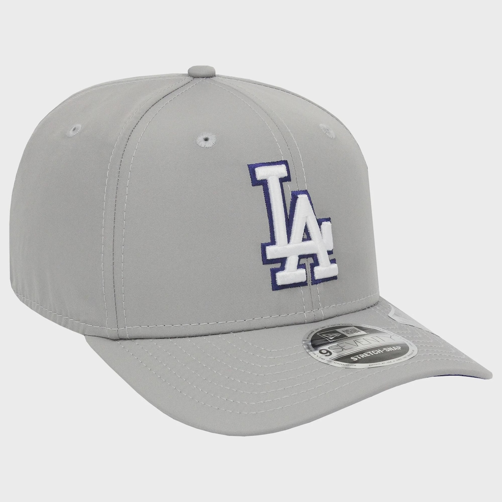Imagem 3 do produto Boné Unissex New Era 9Seventy Los Angeles Dodgers Grey Aba Curva