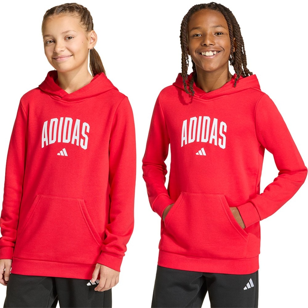 Blusão Infantil com Capuz adidas Codes Collegiate