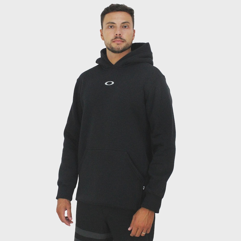 Moletom Oakley Double Elipse Hoodie - Masculino