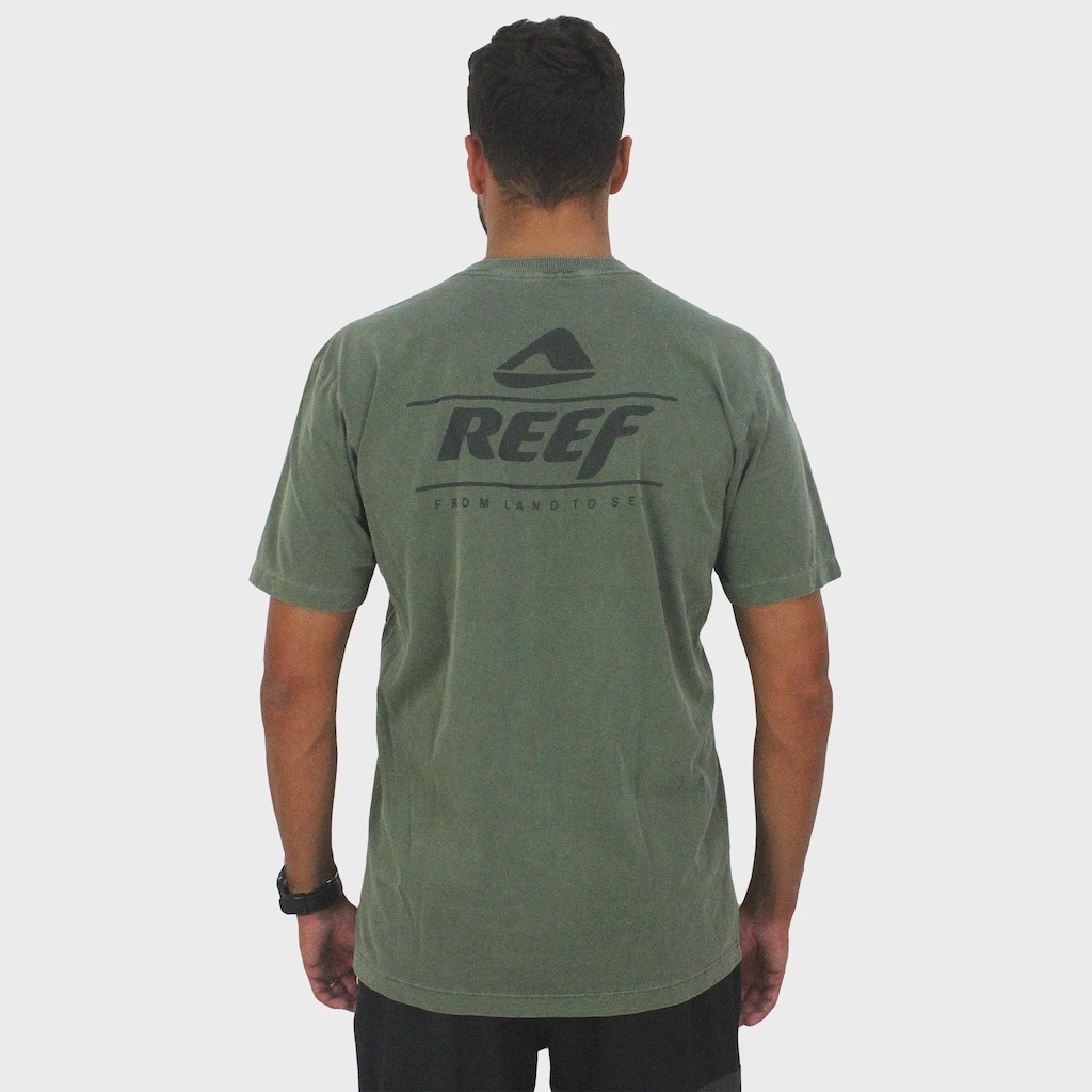 Imagem 2 do produto Camiseta Reef Estonada Competition Oliva - Masculina