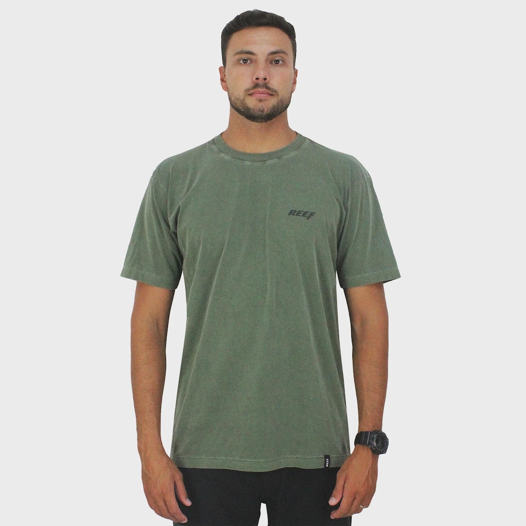 Imagem 3 do produto Camiseta Reef Estonada Competition Oliva - Masculina