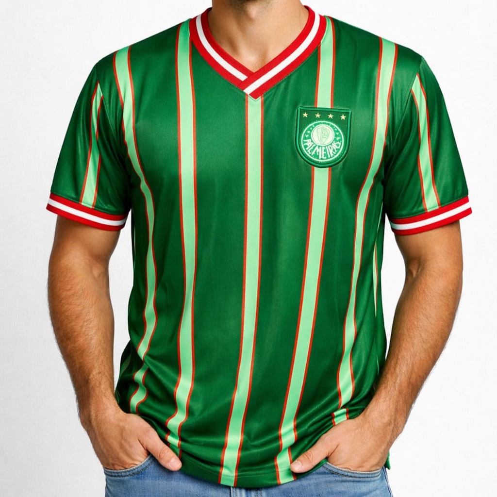 Camiseta do Palmeiras Betel Retrô 2001 - Masculina