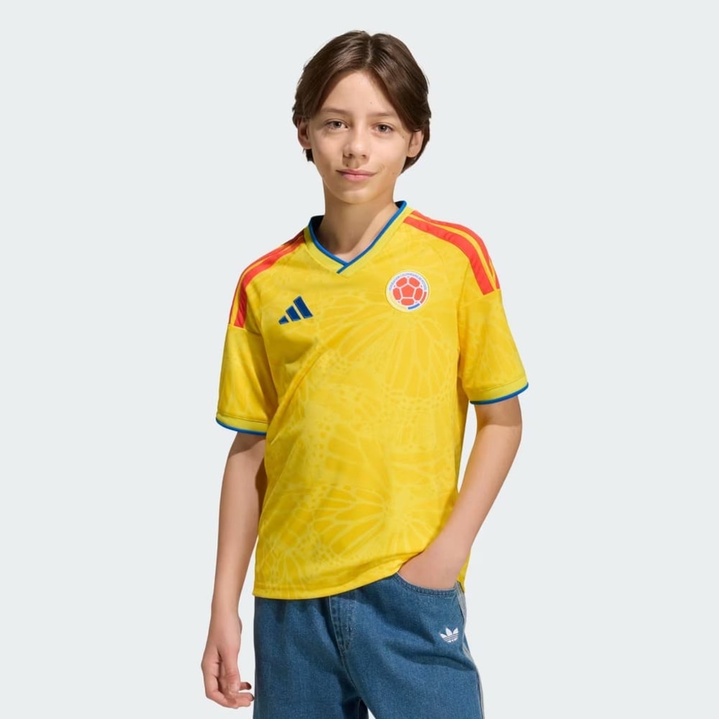Camisa Colômbia adidas 2026 - Infantil