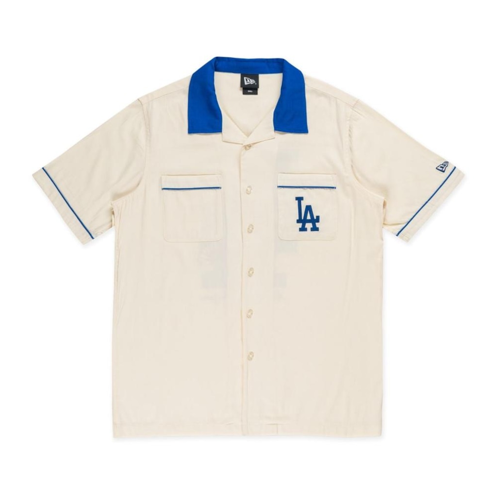 Camisa Manga Curta New Era Los Angeles Dodgers MLB - Masculina