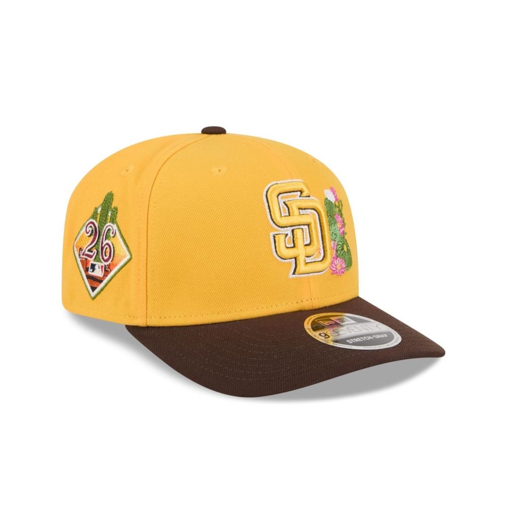 Imagem 3 do produto Boneé Unissex New Era 9SEVENTY San Diego Padres Spring Training Aba Curva