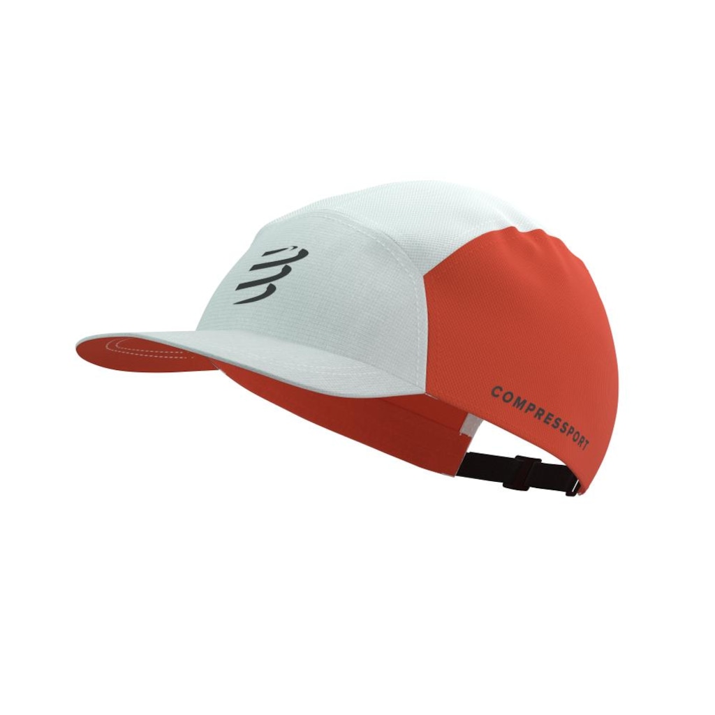 Boné Unissex Compressport 5 Panel Aba Curva