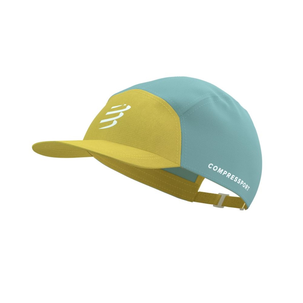 Boné Unissex Compressport 5 Panel Aba Curva