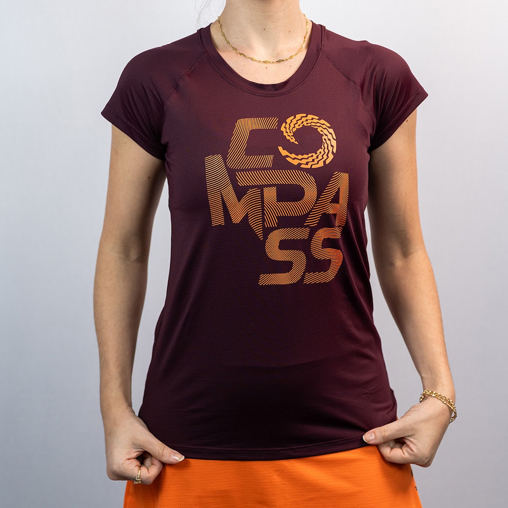 Imagem 3 do produto Camiseta Esportiva Compass Dry  - Feminina