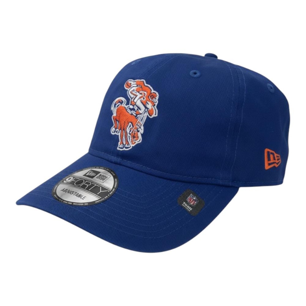 Boné Unissex New Era 940 Historic Denver Broncos Majestic Aba Curva