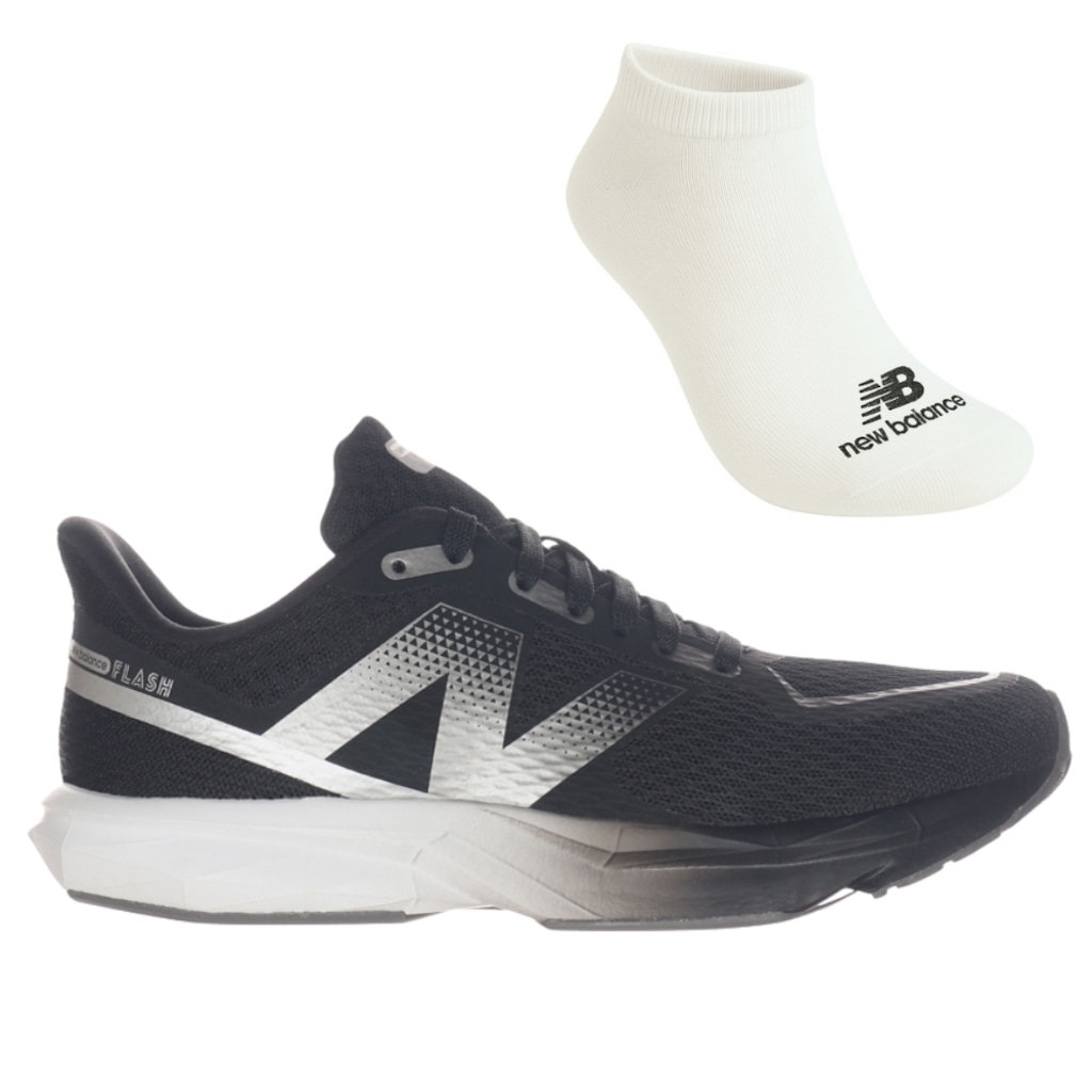 Kit Tênis New Balance Dynasoft Flash V7 e Meia - Feminino