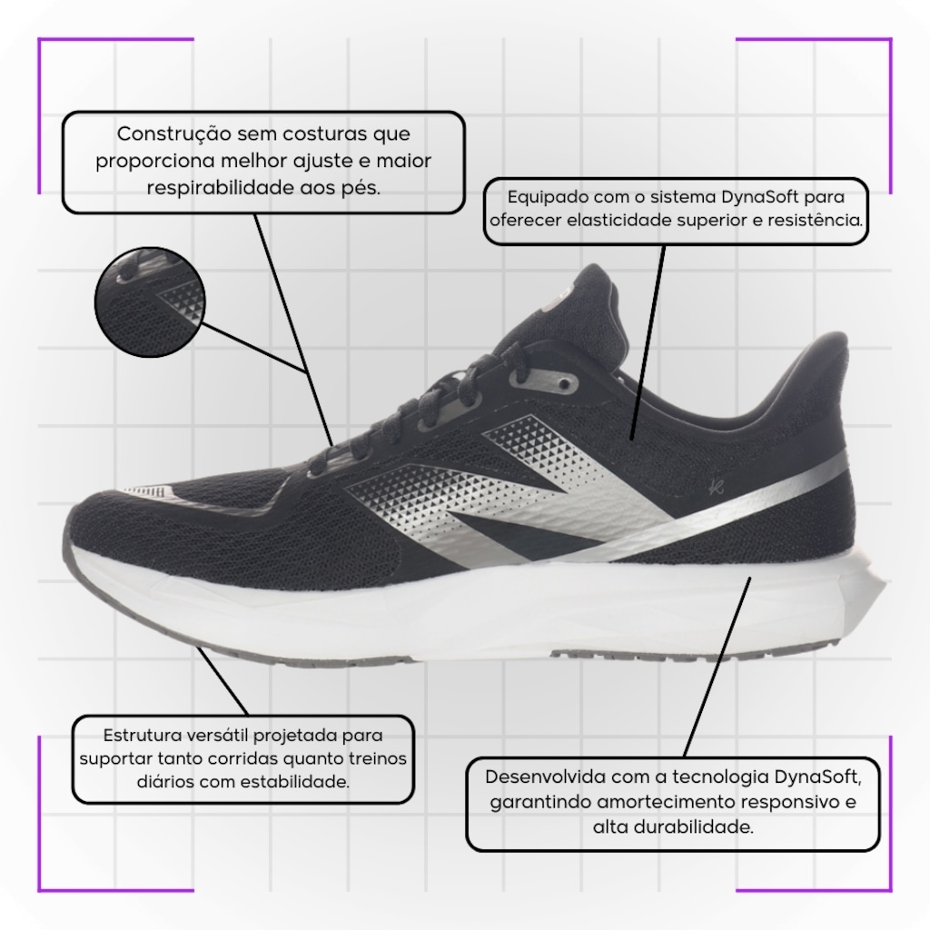 Imagem 5 do produto Tênis Feminino New Balance Dynasoft Flash V7