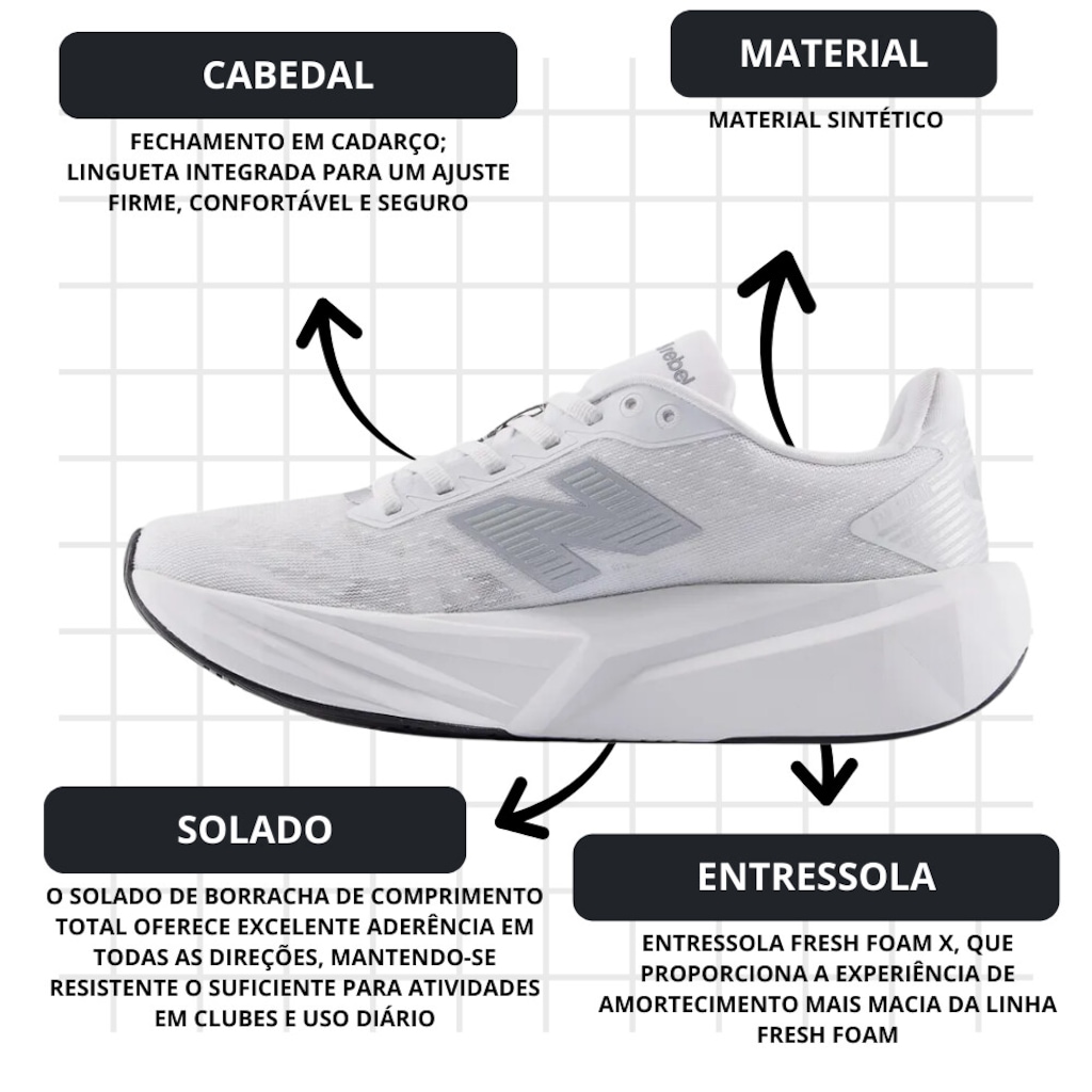 Imagem 5 do produto Tênis New Balance Rebel V5 - Masculino
