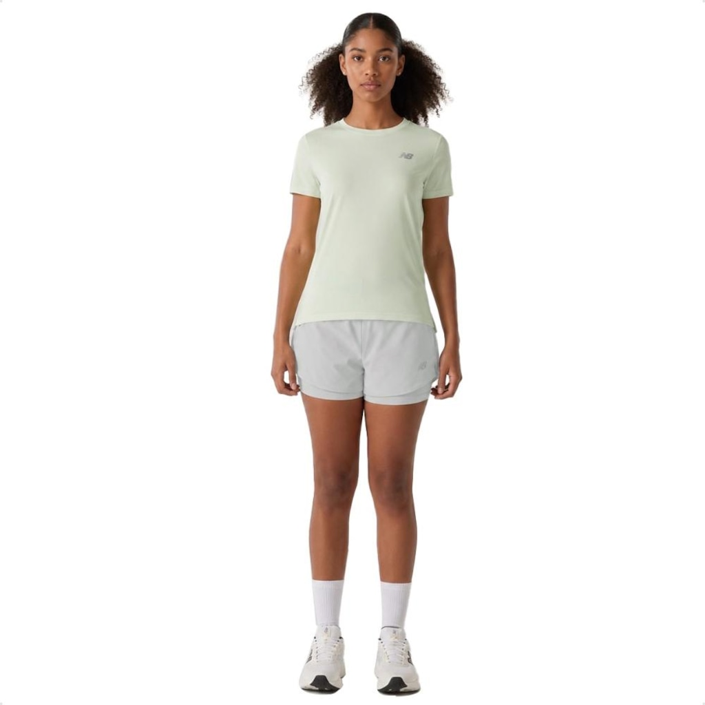 Shorts New Balance Sport Essentials 2 In Feminino