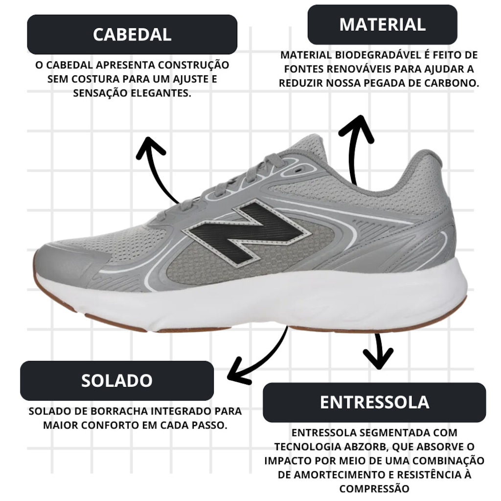 Imagem 5 do produto Tênis Masculino New Balance Amaste