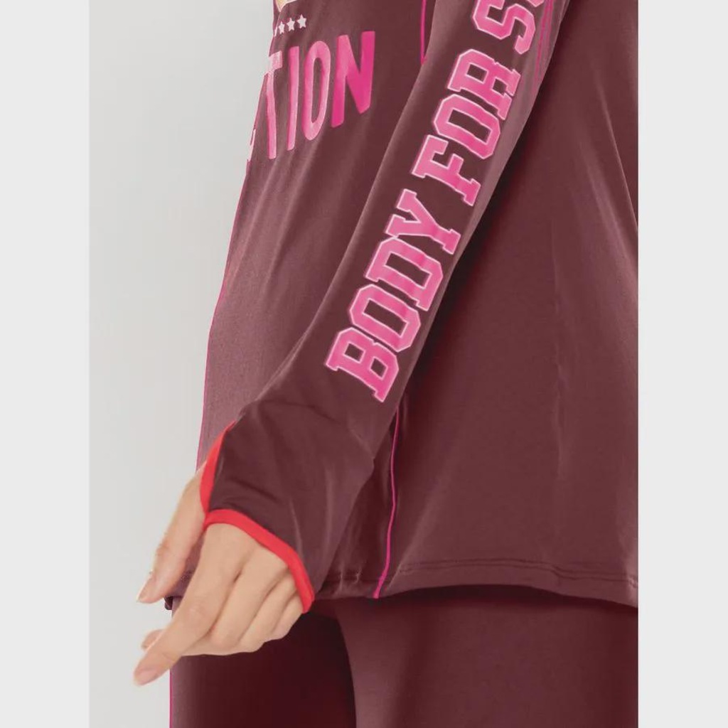 Imagem 5 do produto Camiseta Bodyforsure Manga Longa Olympia - Feminina