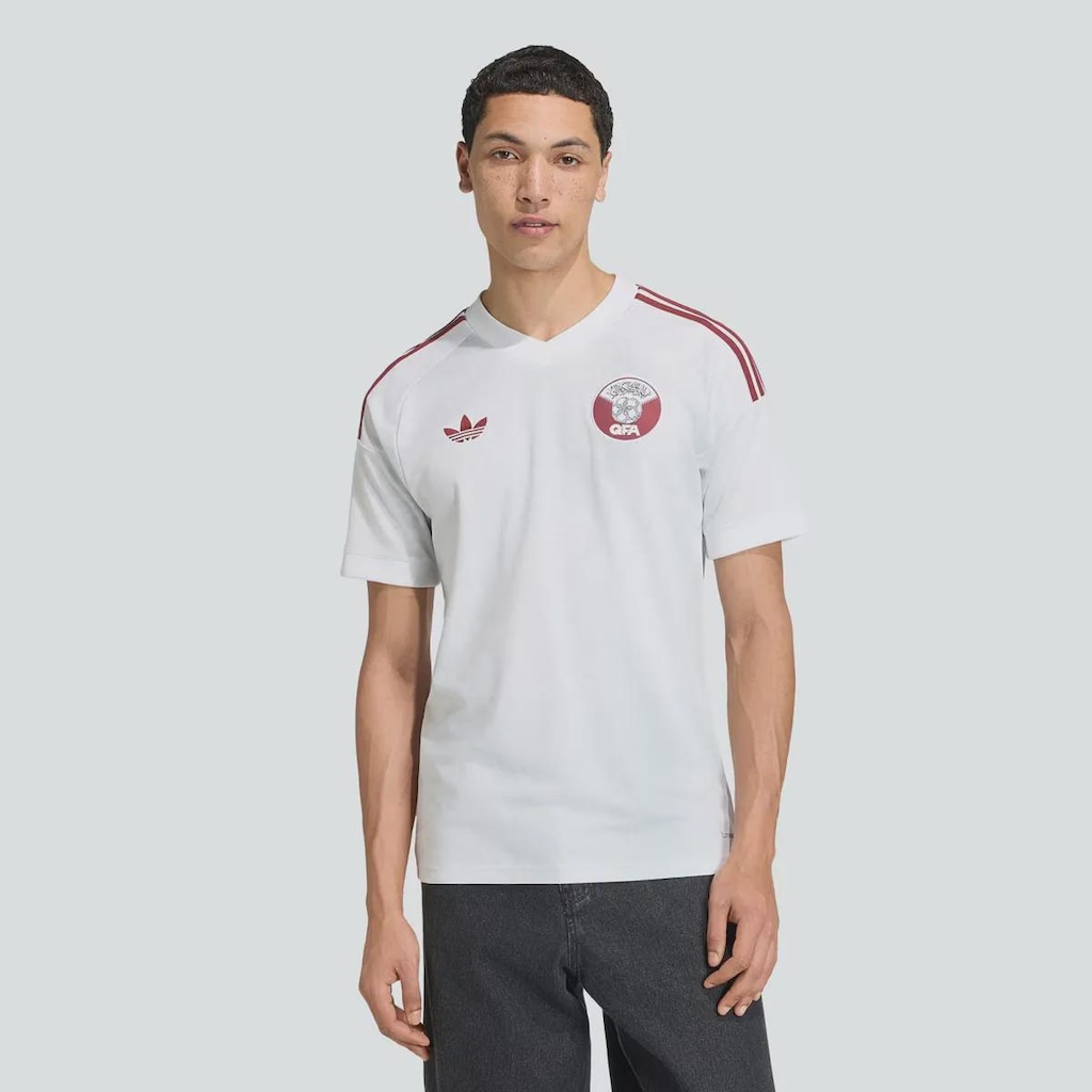 Camisa Catar Away 2026 adidas Masculina