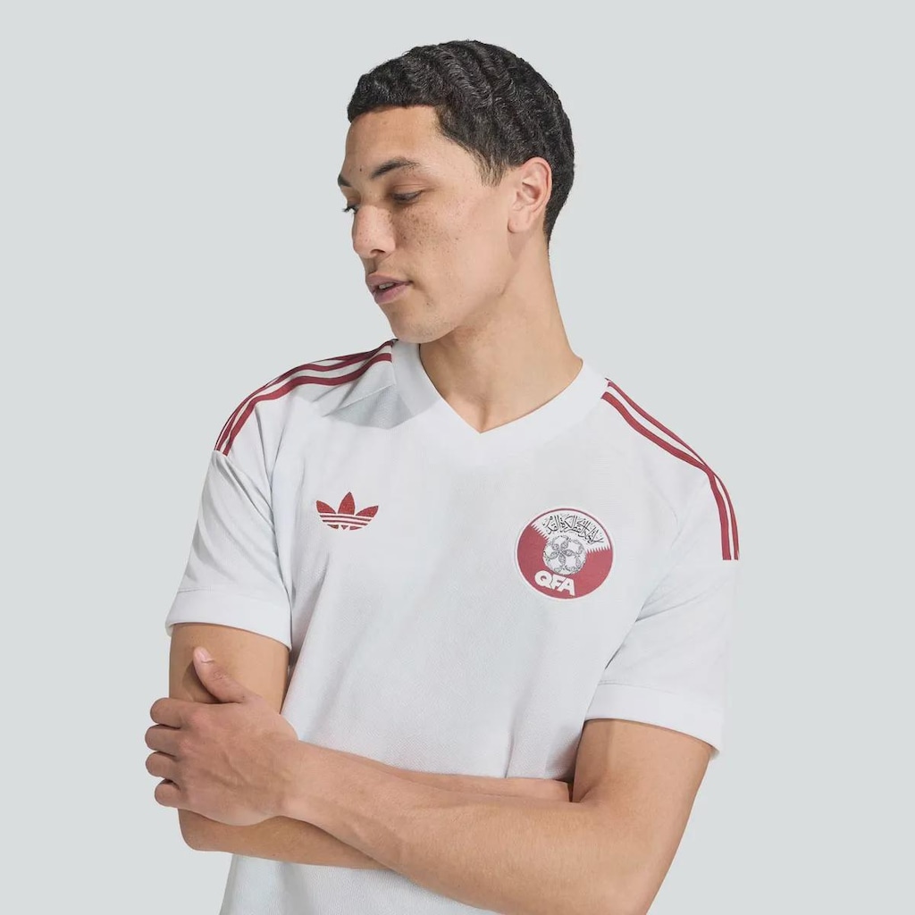 Imagem 4 do produto Camisa Catar Away 2026 adidas Masculina