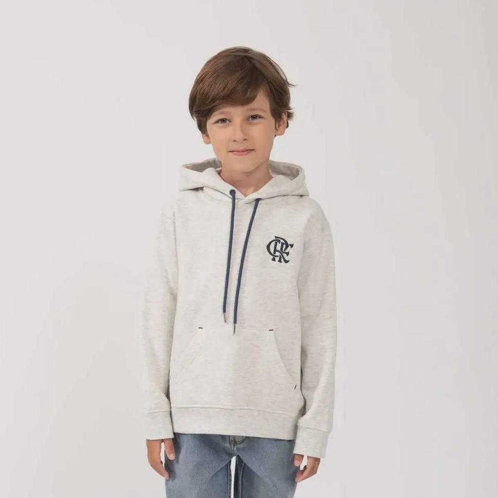 Blusão Moletom Flamengo Salto FutFanatics Infantil