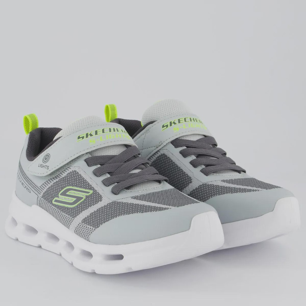 PG-18YFP01・2・3 Tênis Skechers Bounder Rinstet Masculino 232068-NVY - Ativa Esportes