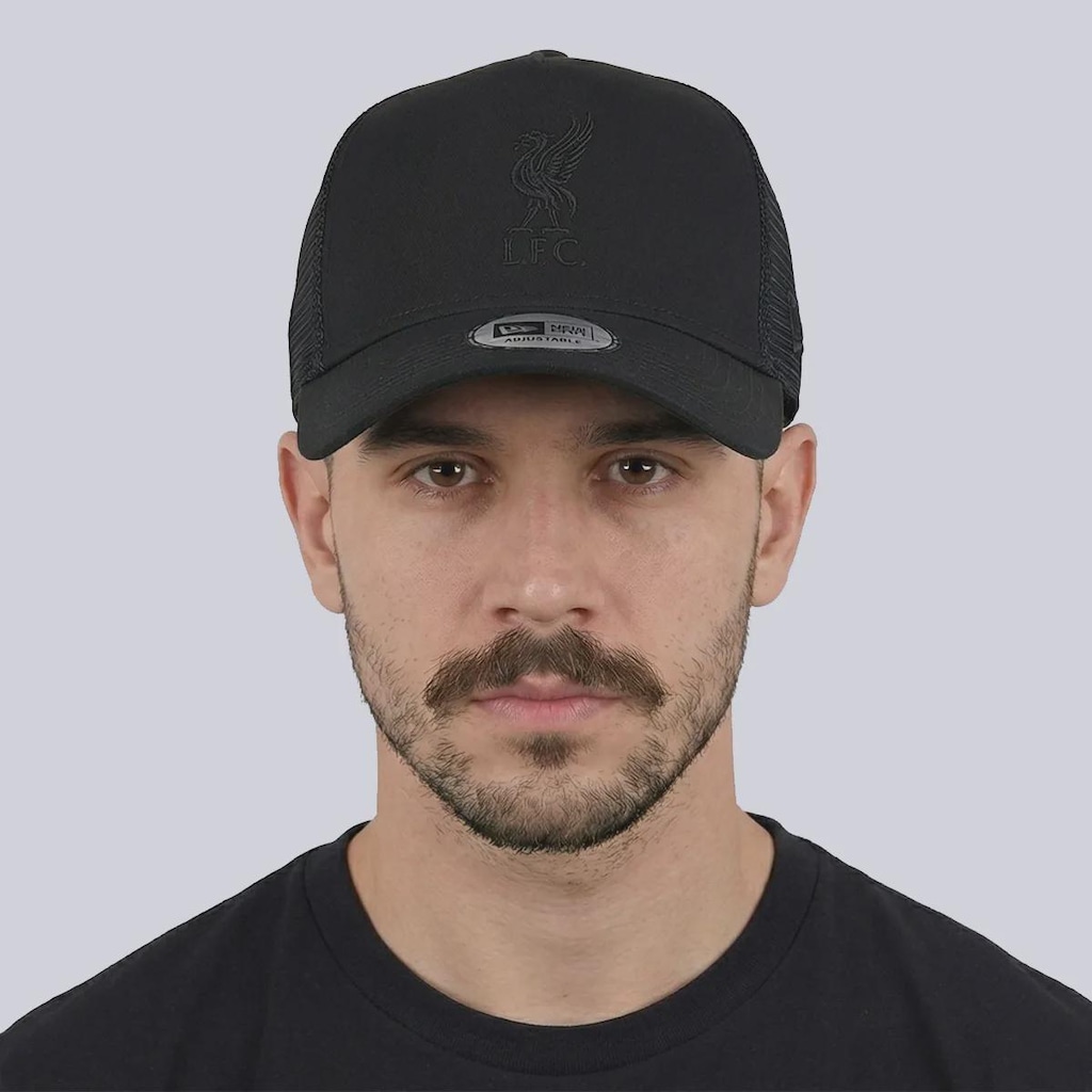 Imagem 5 do produto Boné Aba Curva Liverpool FC Trucker 940AF New Era