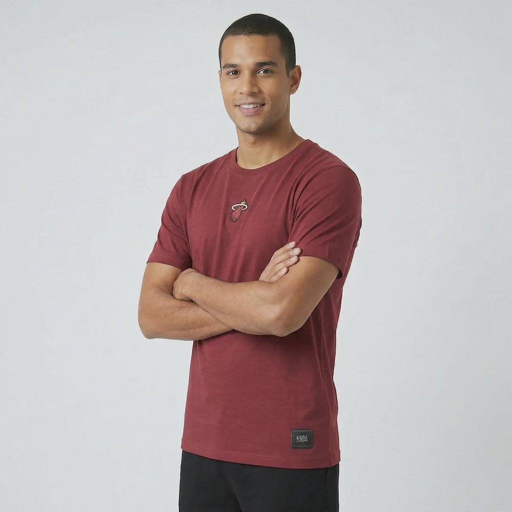 Imagem 2 do produto Camiseta NBA Miami Heat Big Logo FutFanatics Masculina