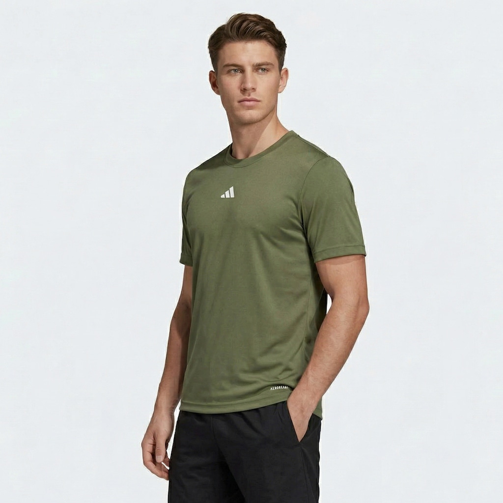 Imagem 2 do produto Camiseta Masculina TR B 3 Stripes adidas