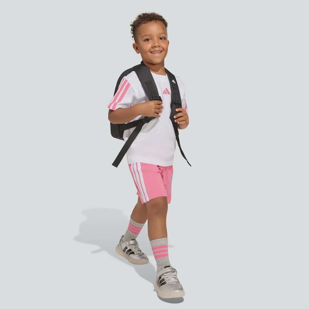 Imagem 5 do produto Conjunto Infantil 3 Stripes T-SET 160 adidas