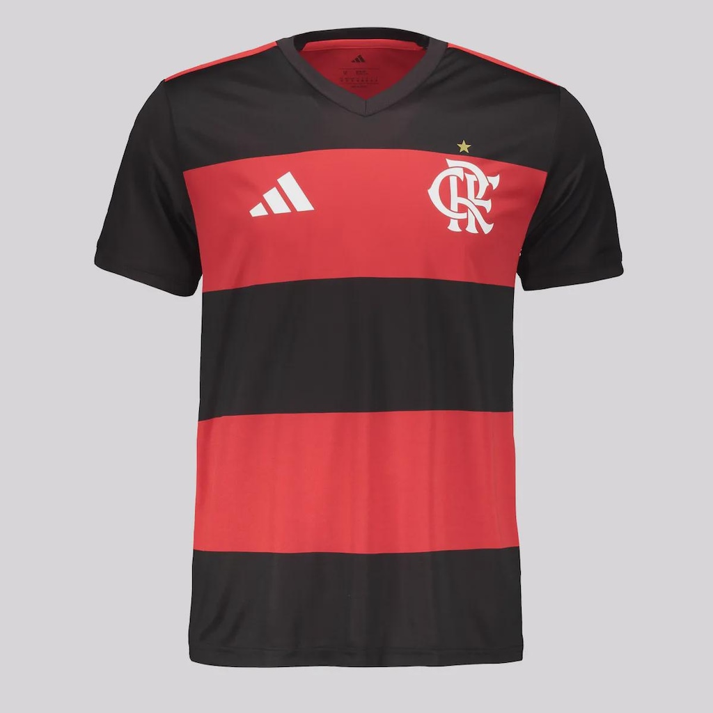 Camiseta Flamengo Fanshirt adidas Masculina