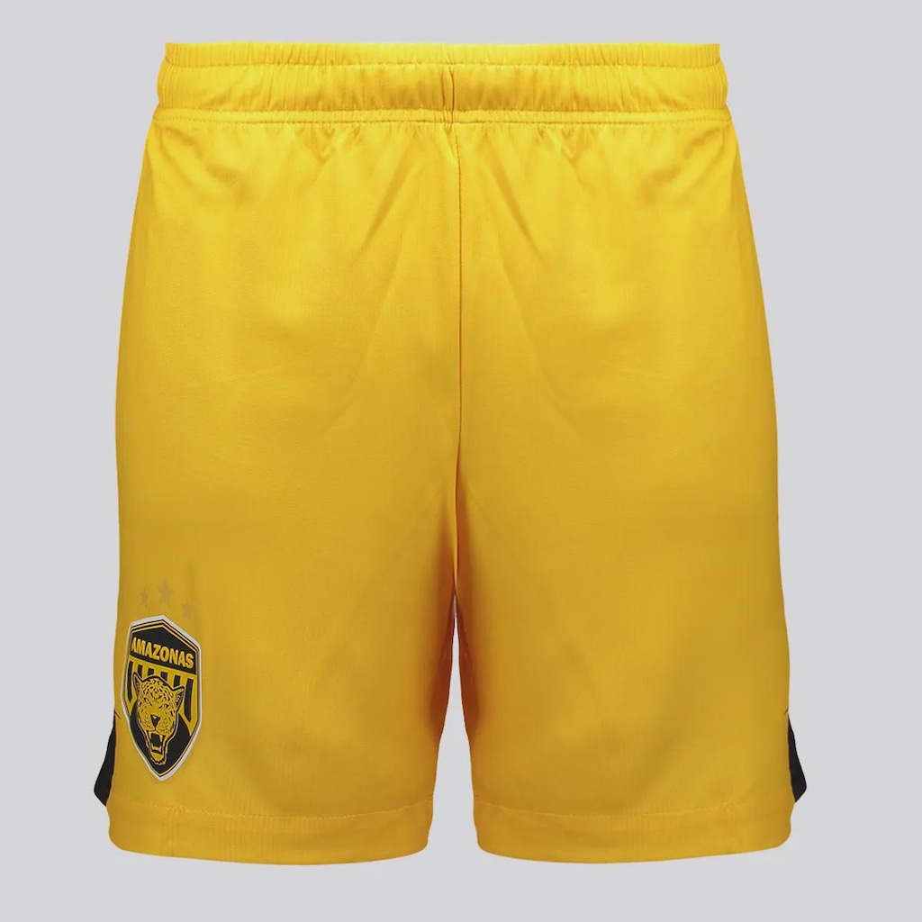 Calção Onça Amazonas Logo I 2025 FutFanatics Masculino