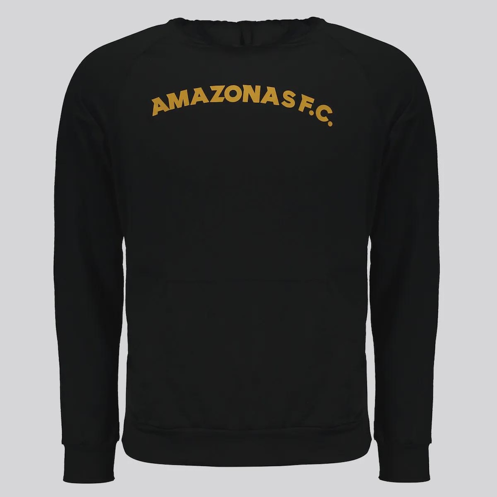 Blusão Moletom Onça Amazonas Atleta Classic 2025 FutFanatics Masculino