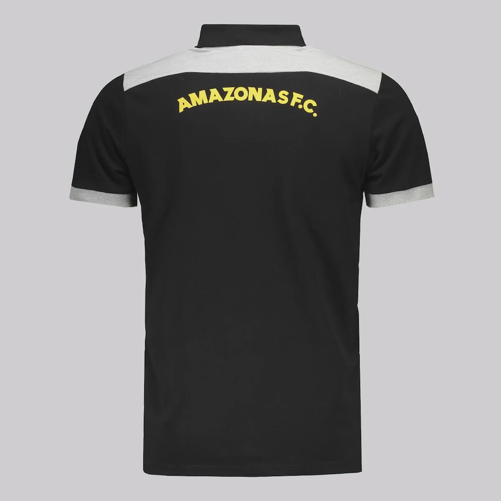 Imagem 3 do produto Camiseta Polo Onça Amazonas Viagem Atleta Logo 2025 FutFanatics Masculino