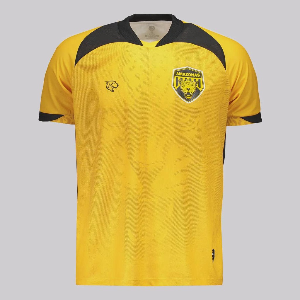 Camisa Onça Amazonas I 2025 N° 10 Jogador FutFanatics Masculino