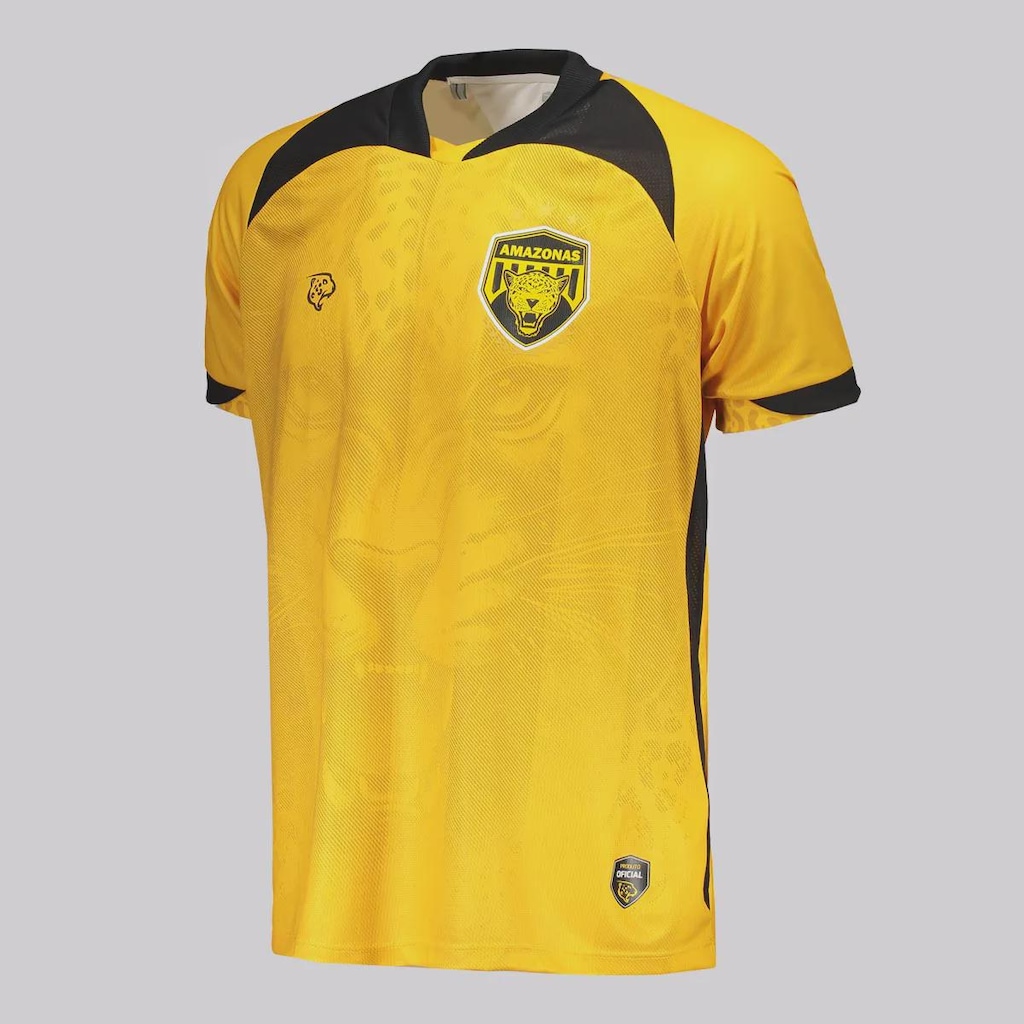 Imagem 2 do produto Camisa Onça Amazonas I 2025 N° 10 Jogador FutFanatics Masculino