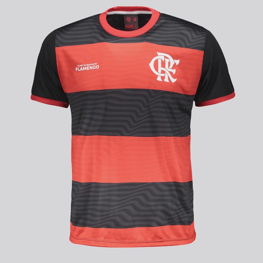 Camisa Flamengo Emoção Listrada FutFanatics Masculina