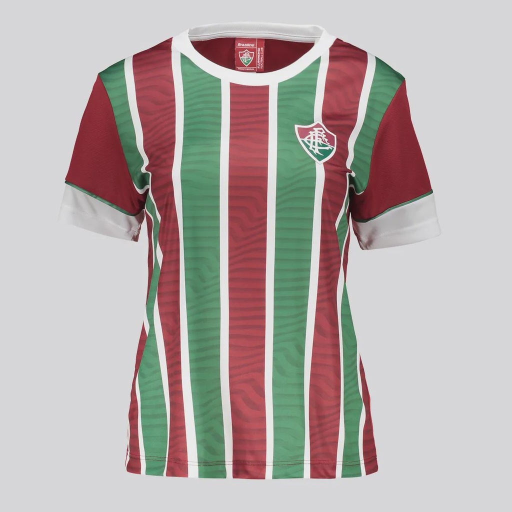 Camisa Fluminense Chiado FutFanatics Feminina