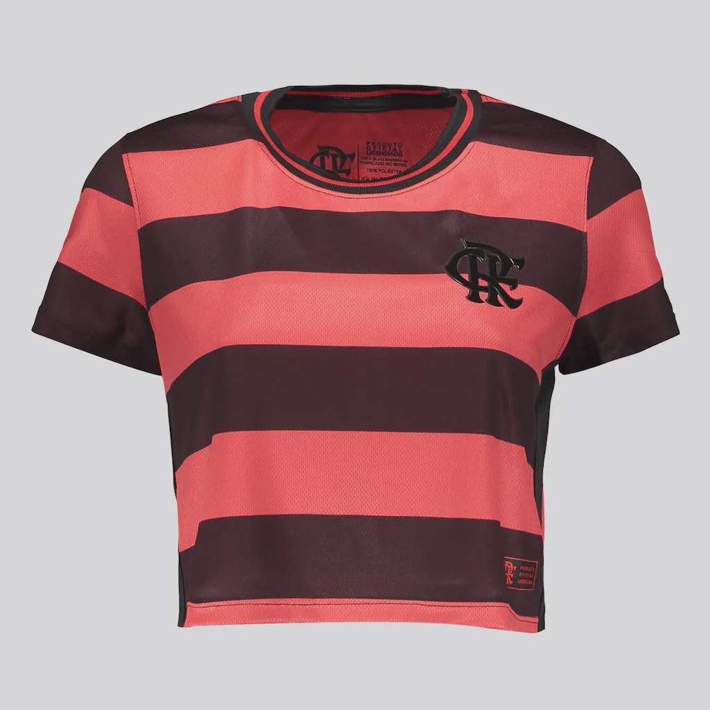 Cropped do Flamengo Logo FutFanatics Feminino