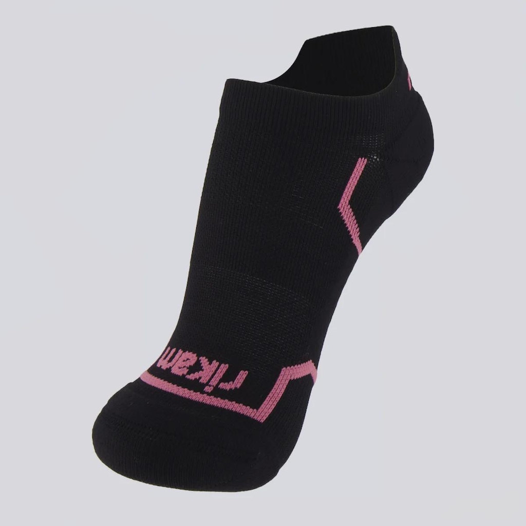 Meia Sapatilha Performance Elástica Poliamida Rikam Feminina