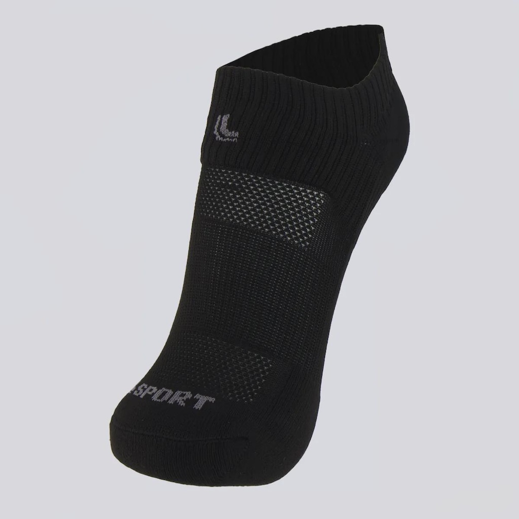 Meia Cano Baixo Dry Fit Running Lupo Feminina